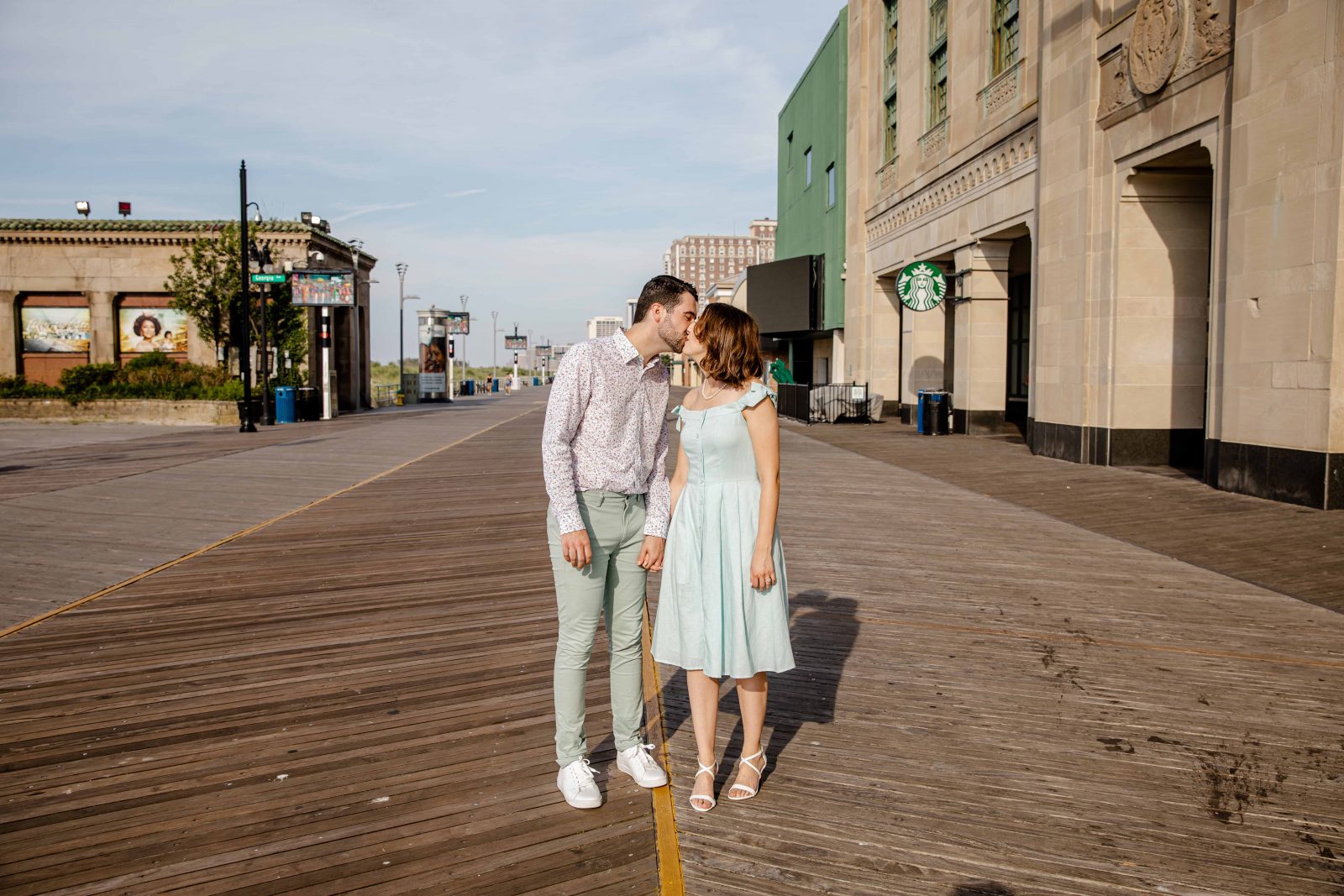 couple on atlantic city boardwalk