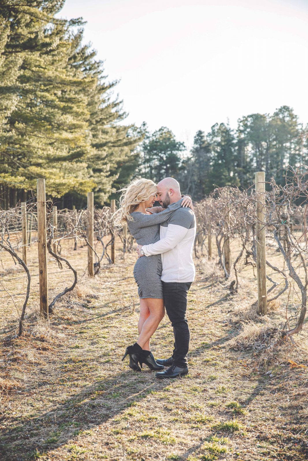 renault winery engagement session
