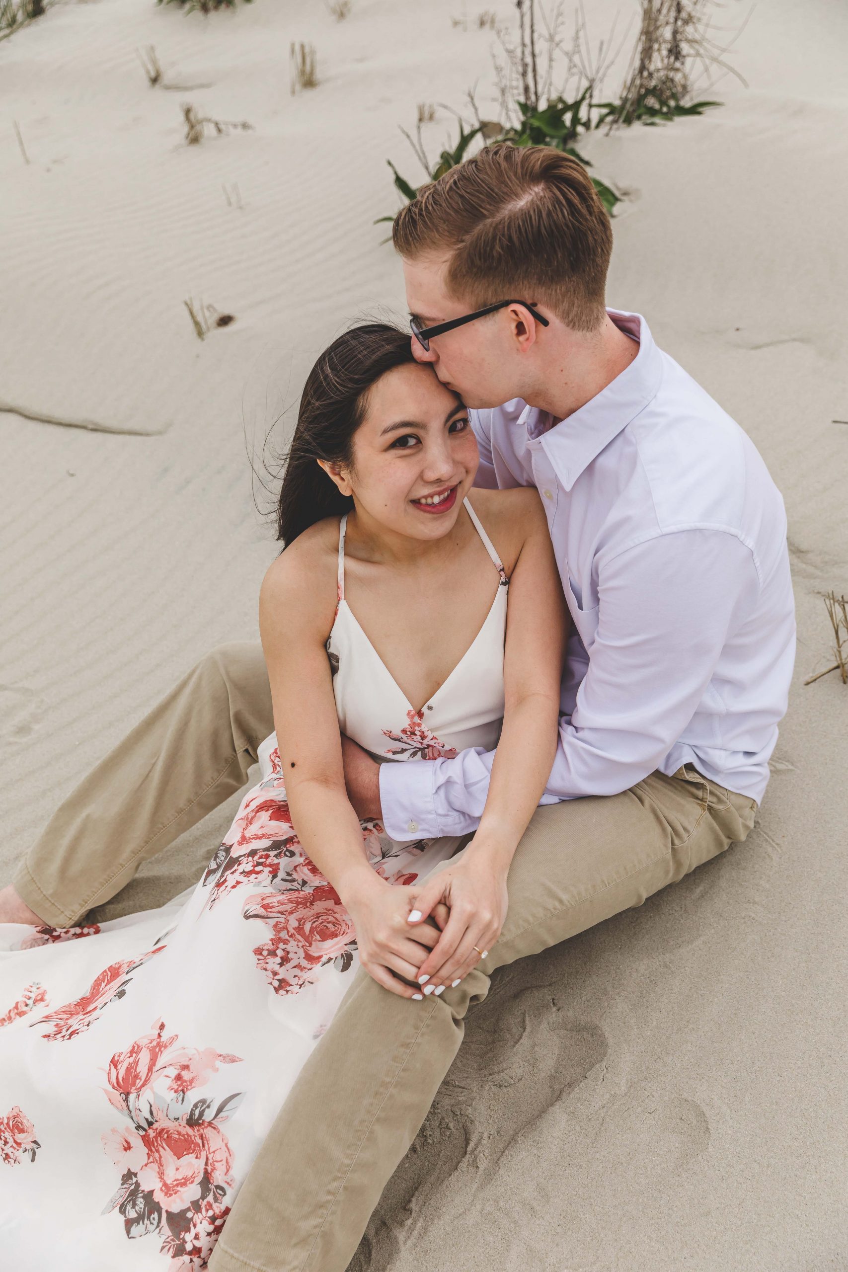 engagement session at cape may