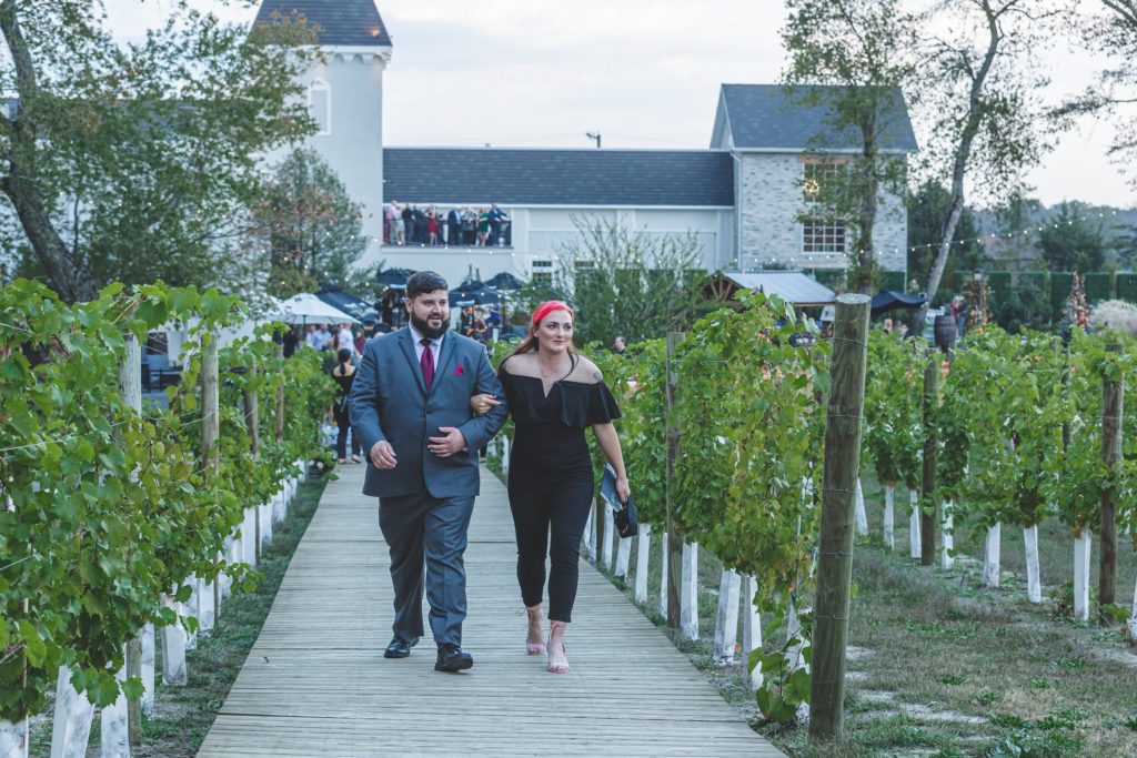 wedding at winery