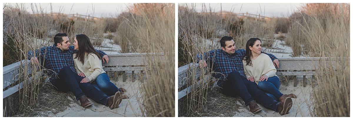 Spring Beach Engagement Session