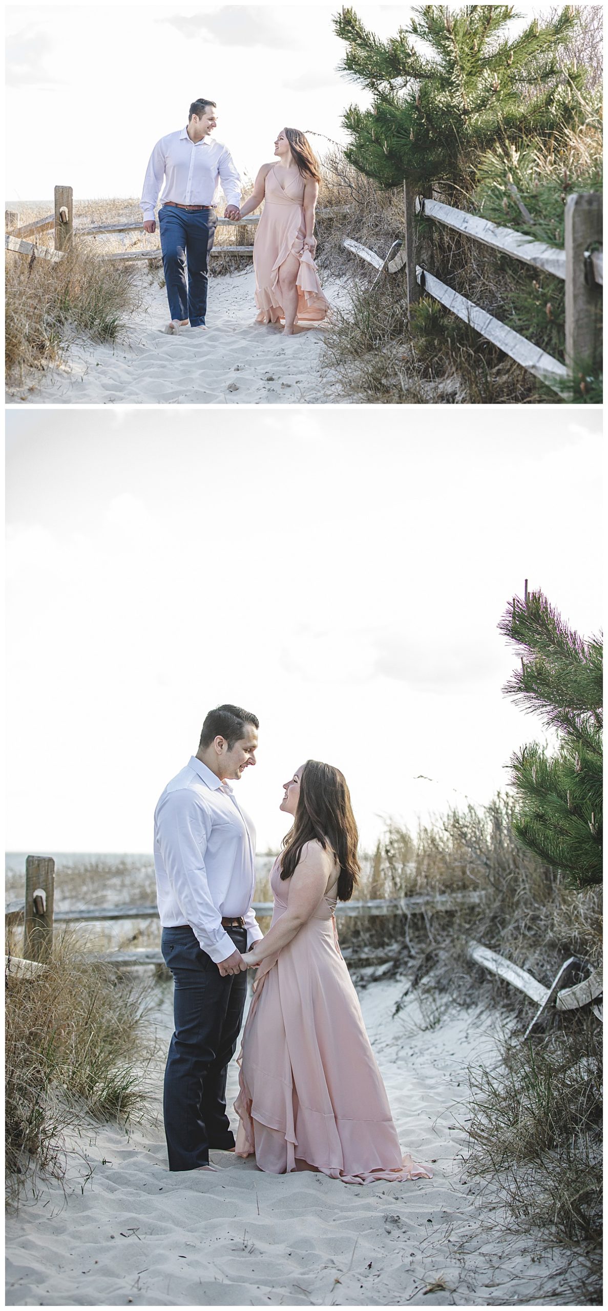 Spring Beach Engagement Session