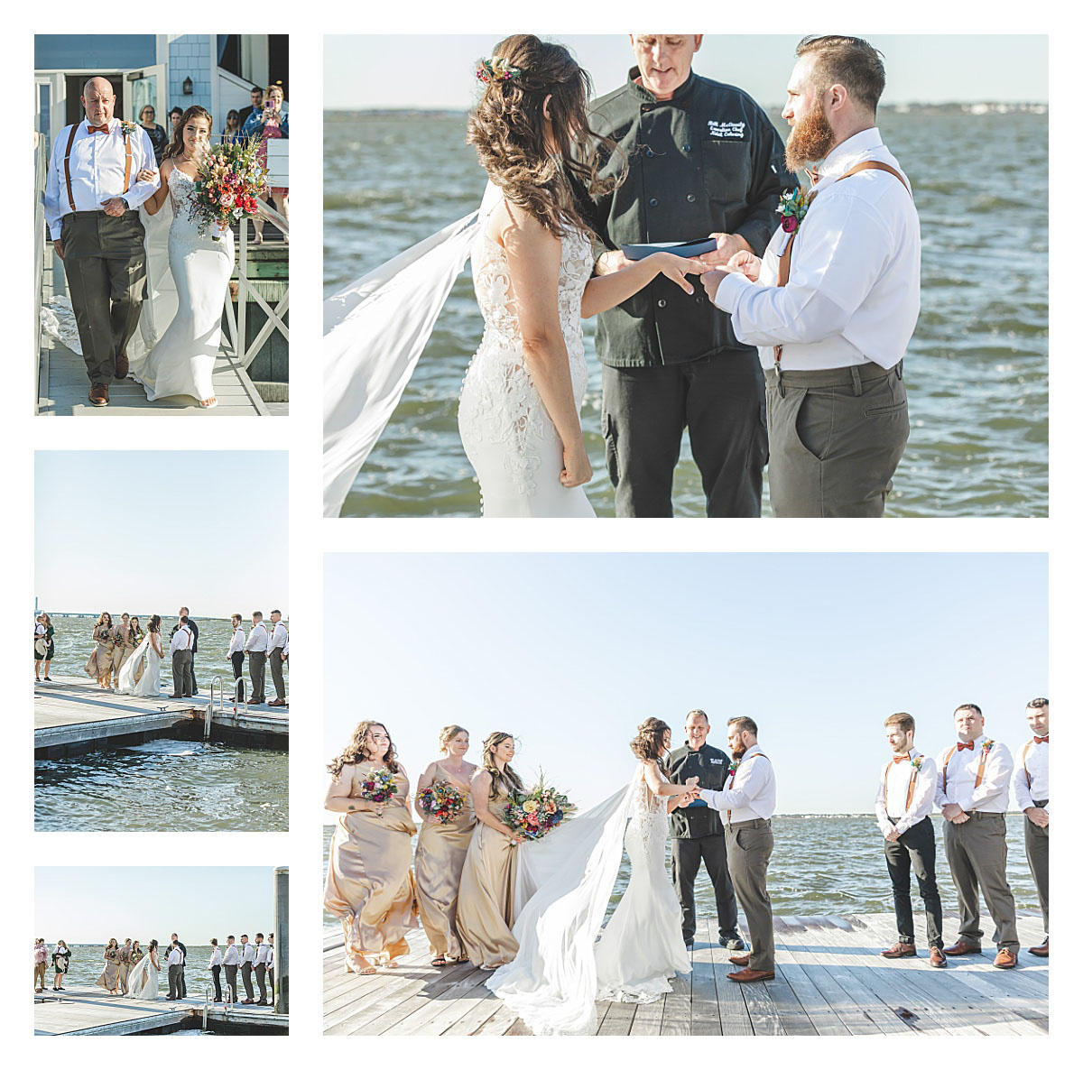 Ocean City Yacht Club wedding
