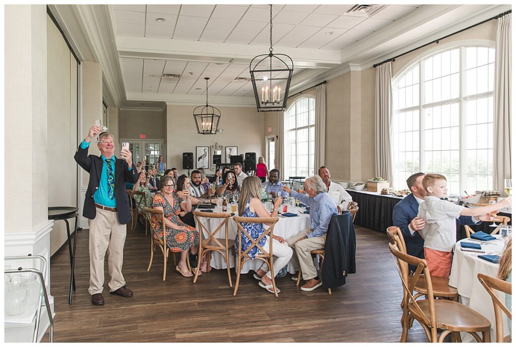 wedding toasts at linwood country club