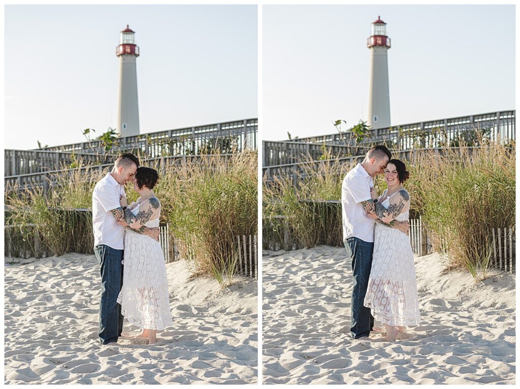 engagement photos cape may