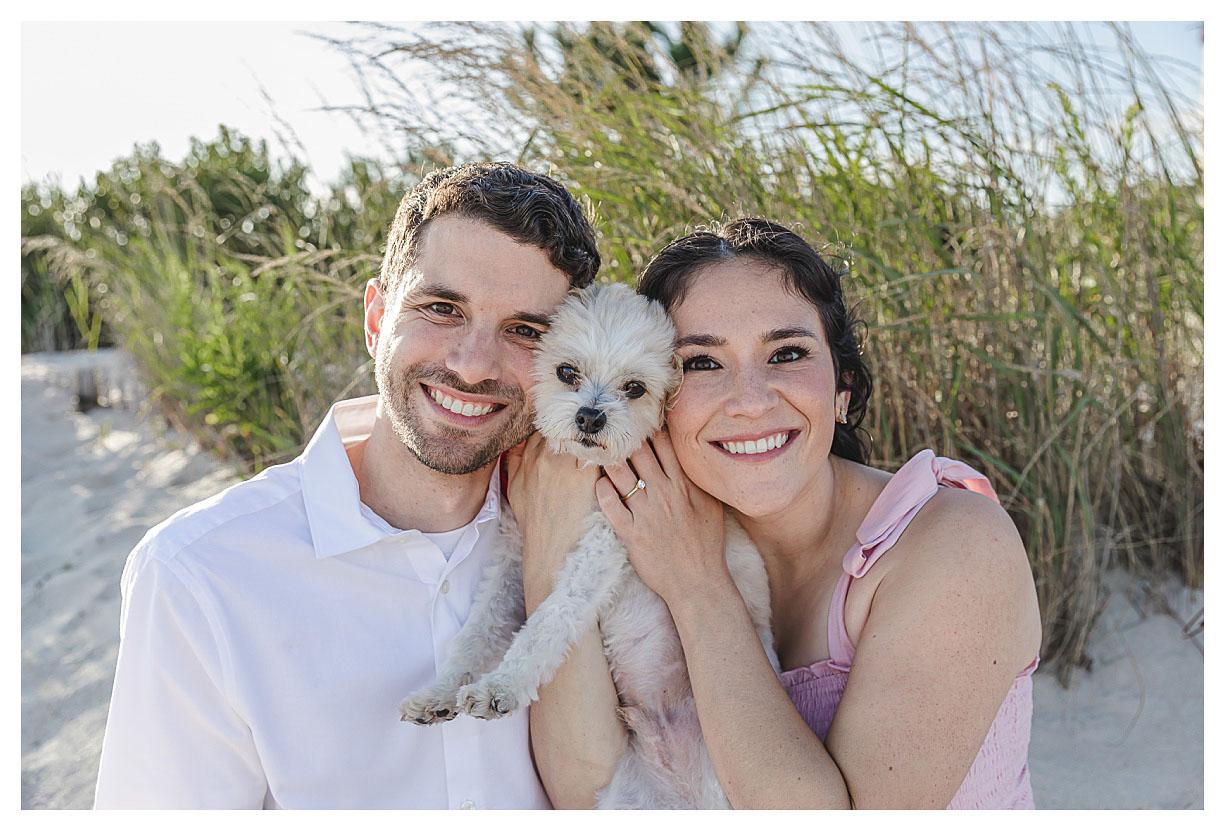 Cape May beach engagement 