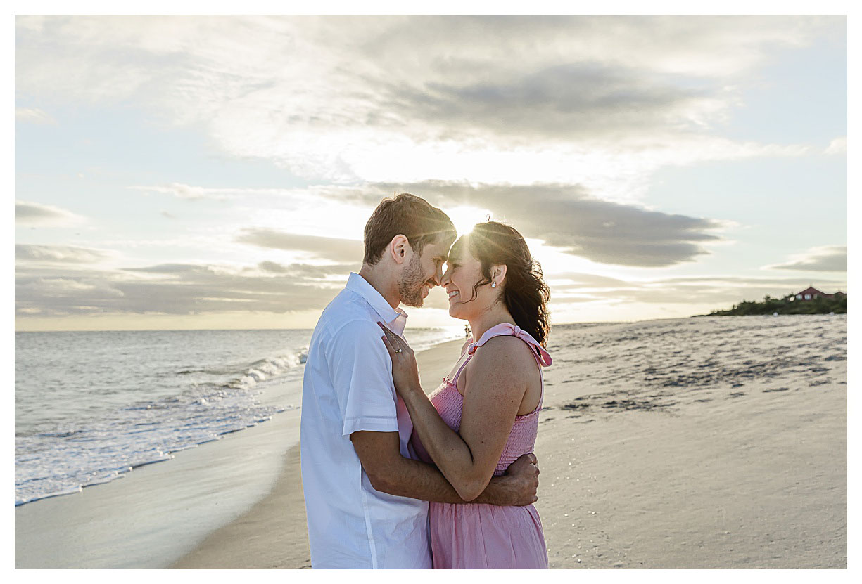 Cape May beach engagement 