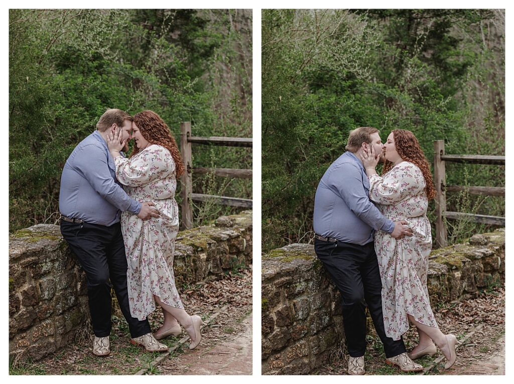 couple kissing and hugging