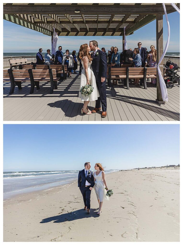 wedding in stone harbor at womens civic center