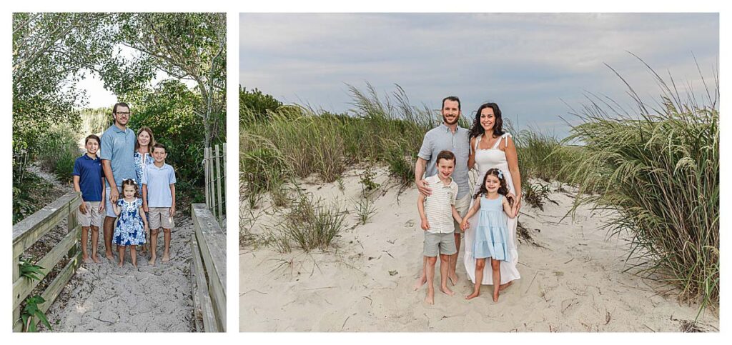 South Jersey Beach session. Family session on the beaches of the Jersey shore.