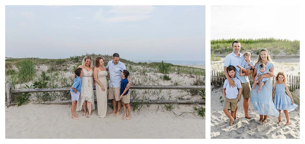 South Jersey Beach session. Family session on the beaches of the Jersey shore.