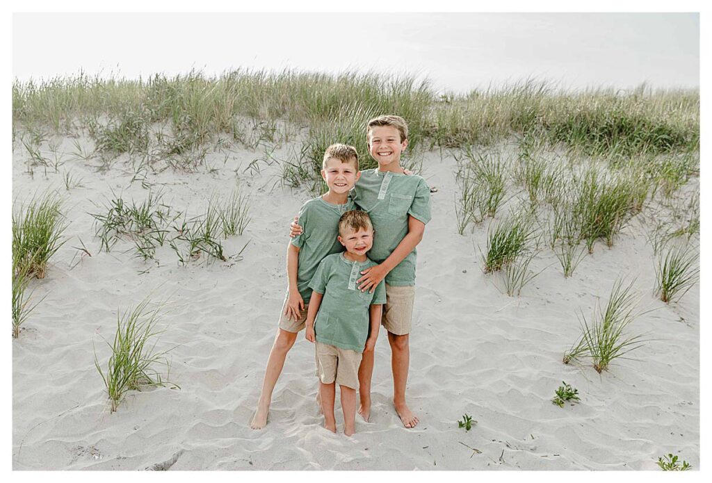 South Jersey Beach session. Family session on the beaches of the Jersey shore.