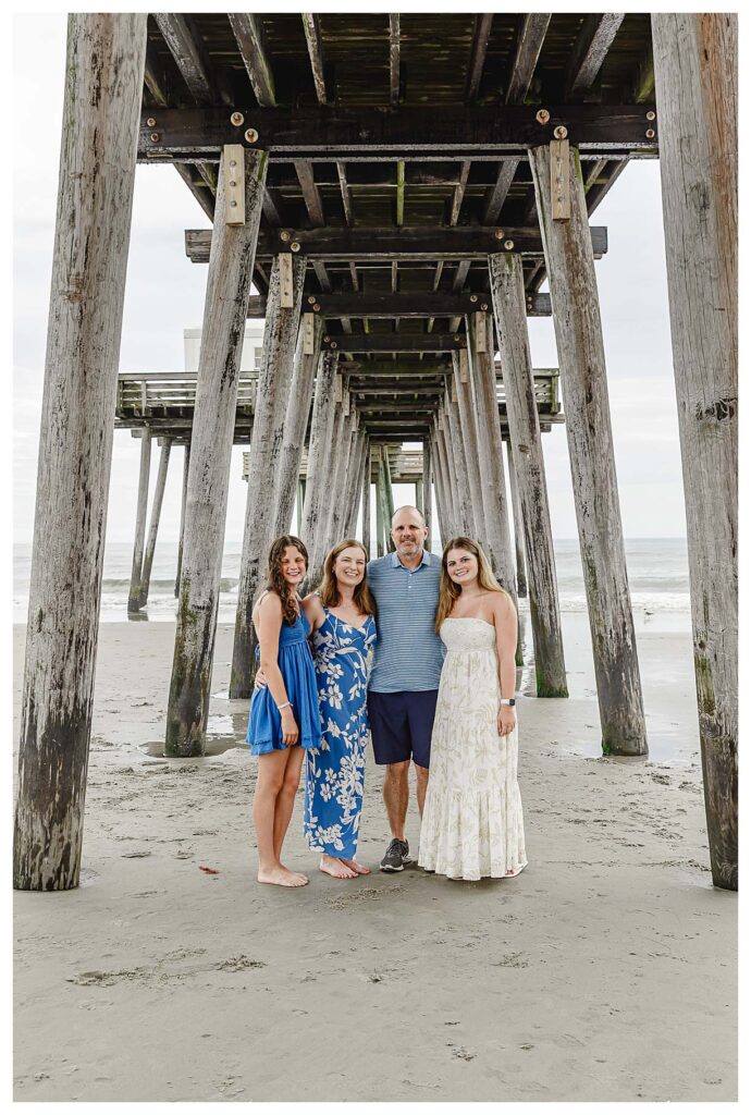 South Jersey Beach session. Family session on the beaches of the Jersey shore.