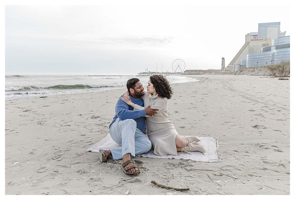 South Jersey Beach session. Family session on the beaches of the Jersey shore.