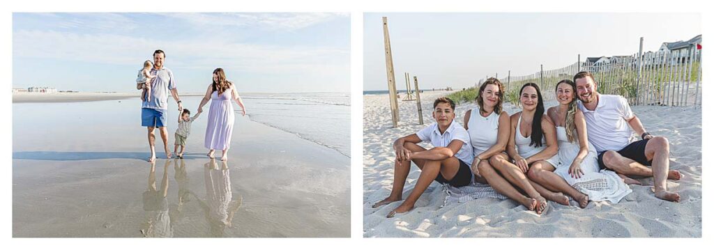 family beach sessions in south jersey