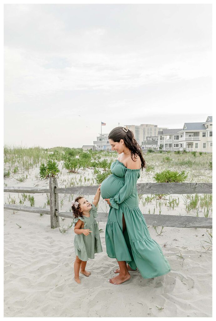 South Jersey Beach session. Family session on the beaches of the Jersey shore.