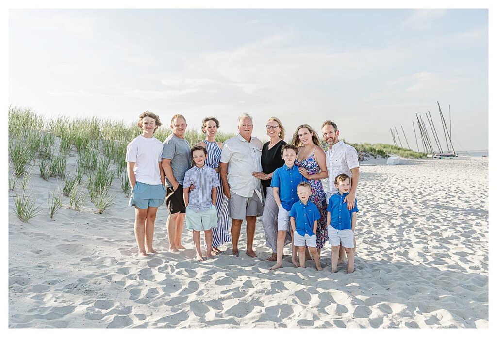 South Jersey Beach session. Family session on the beaches of the Jersey shore.