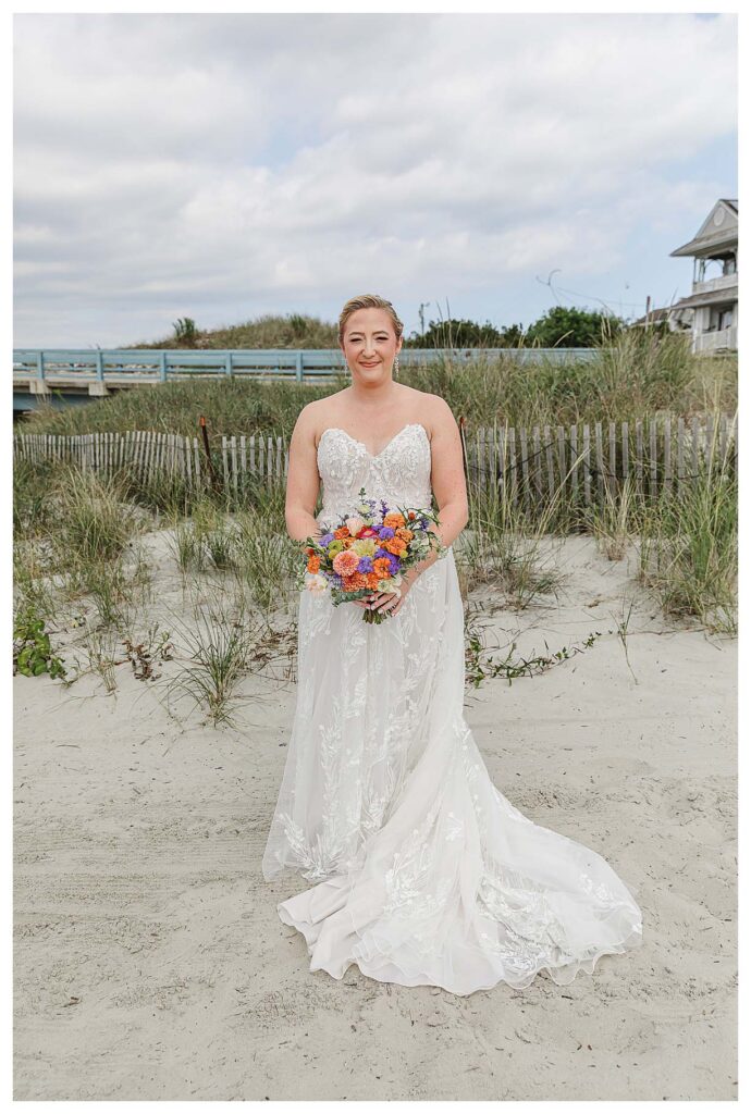 A fall coastal wedding at the Deauville Inn in Strathmere NJ