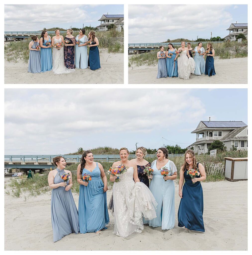 A fall coastal wedding at the Deauville Inn in Strathmere NJ